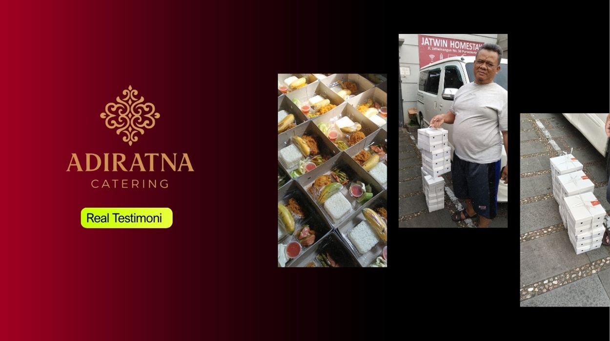 testimoni catering purwokerto di Adiratna Catering - Pesanan Bapak Teguh Riyanto